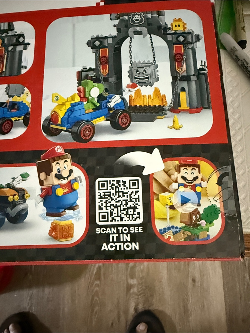 Lego Mario Kart Bowser Castle Showdown – Red, Black, Yellow - Picture 6 of 11